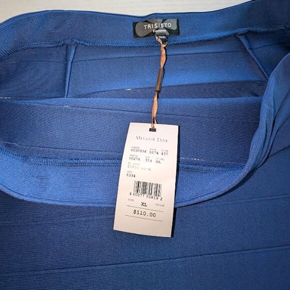 2/$35 +$9.99 Shipping NWT Trisisto for Melanie Lynn Bandage Skirt - Picture 4 of 5